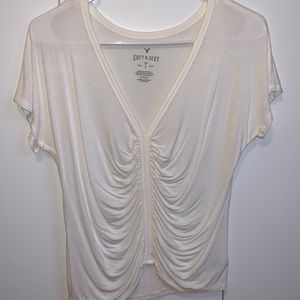 AEO Soft & Sexy Cinch Front Dolman Tee
